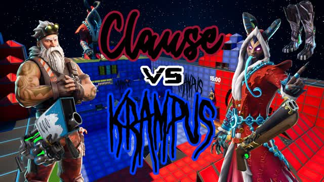 Clause Vs Krampus Red Vs Blue