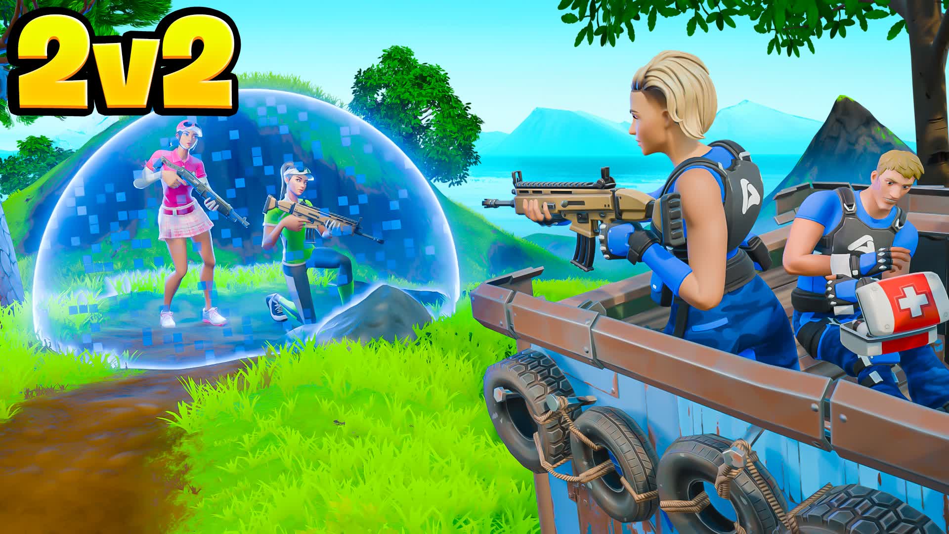 Hyper Zero Builds 2v2⚡️
