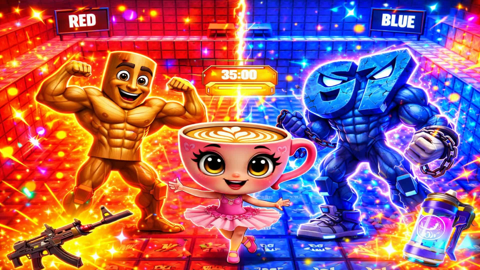 ブレインロート🧠 赤対青のスーパーパワー