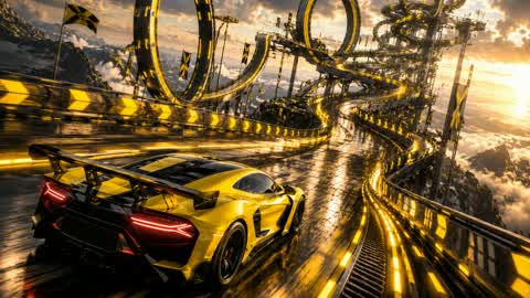CAR GAME 🕹️ SKY SUPER RAMP🔥