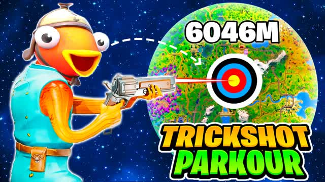 MEGA TRICKSHOT PARKOUR🎯 (100 LEVELS)