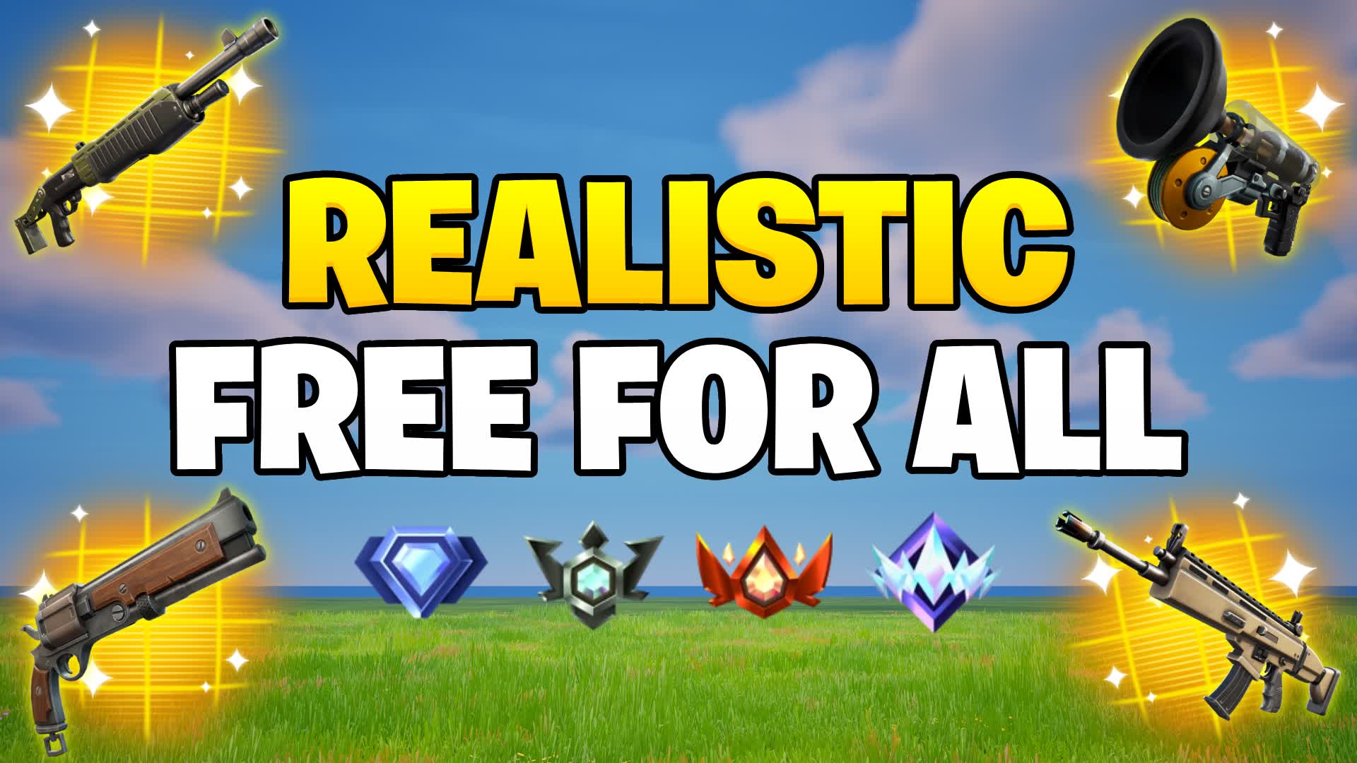 REALISTIC FREE FOR ALL - 1v1v1