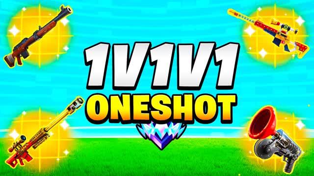 1v1v1 One Shot FFFA đŻ