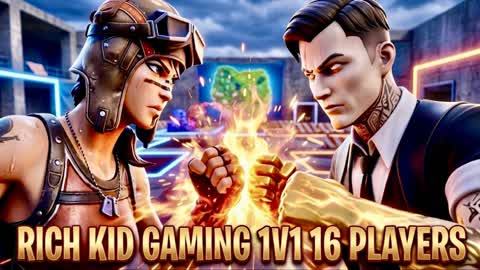 Rich Kid Gaming's 1v1 Map 16 Players