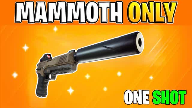 ⭐️MAMMOTH ONLY ONE SHOT 🎯 GUN GAME