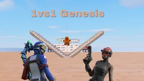 1v1 build fight Genesis
