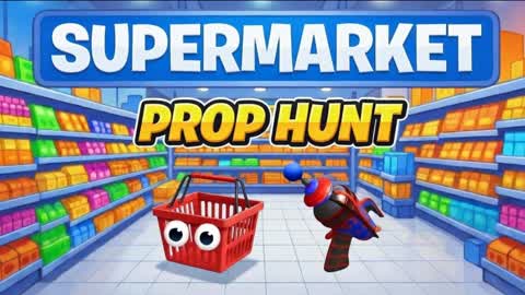 SUPERMARKET PROP HUNT 🛒 FORTSHOP