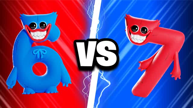 SIX VS SEVEN 🔴🔵