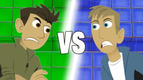 🟢WILD KRATTS GREEN VS BLUE🔵