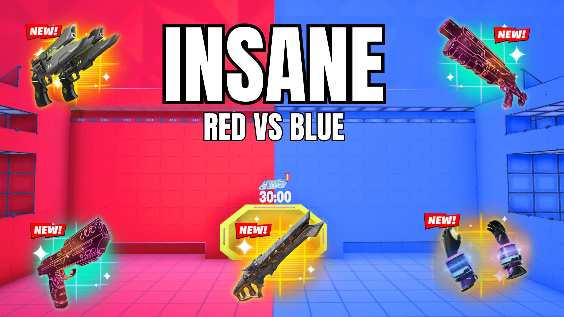 INSANE RED VS BLUE 🔴🔵