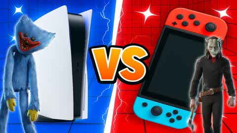 SUPER PS5 VS SWITCH RED VS BLUE🔴🔵
