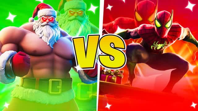 SANTA VS SPIDERMAN🕷️