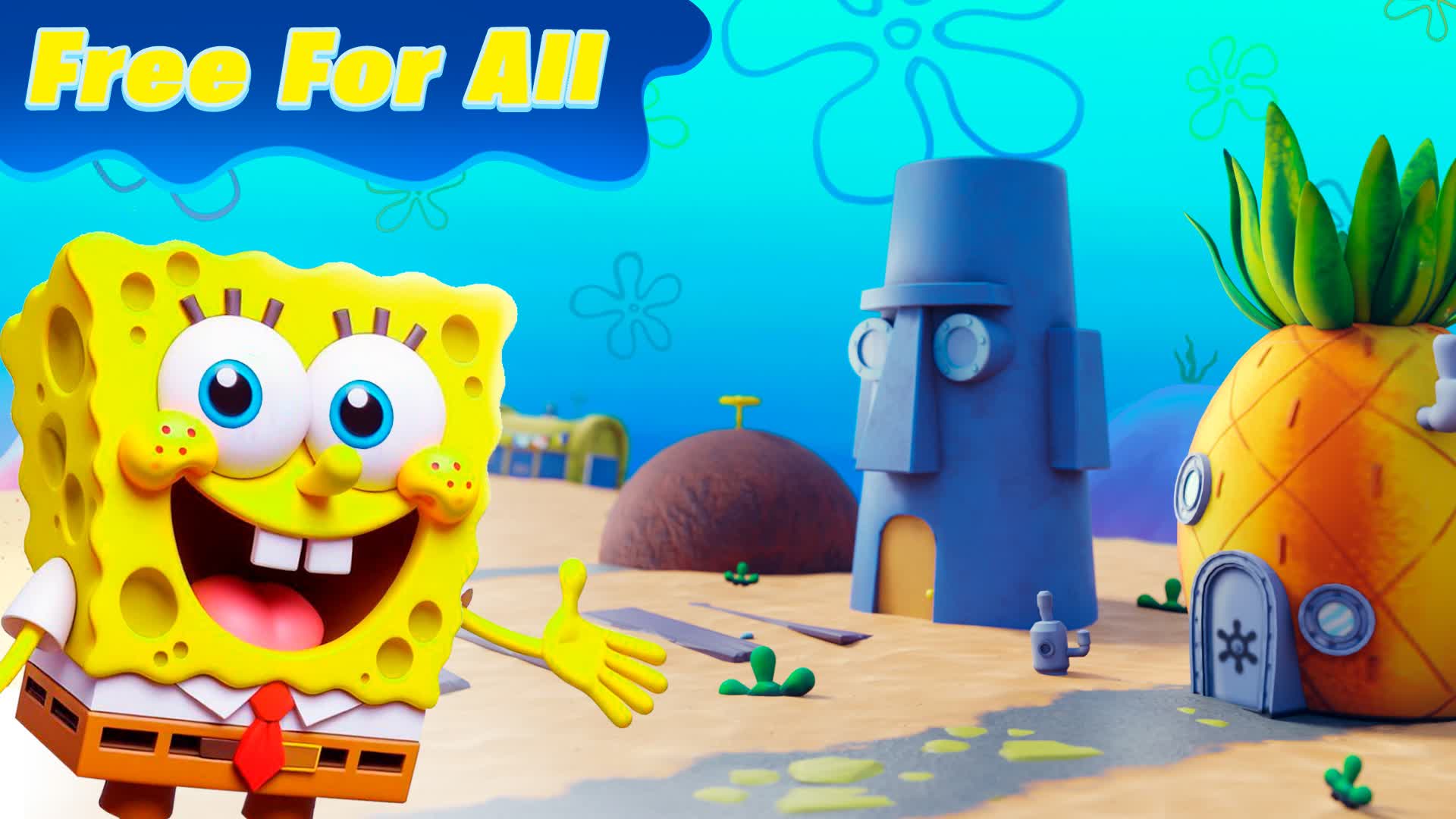 Spongebob FFA 🧽 362645300208 by ninjurry Fortnite Creative Map Code