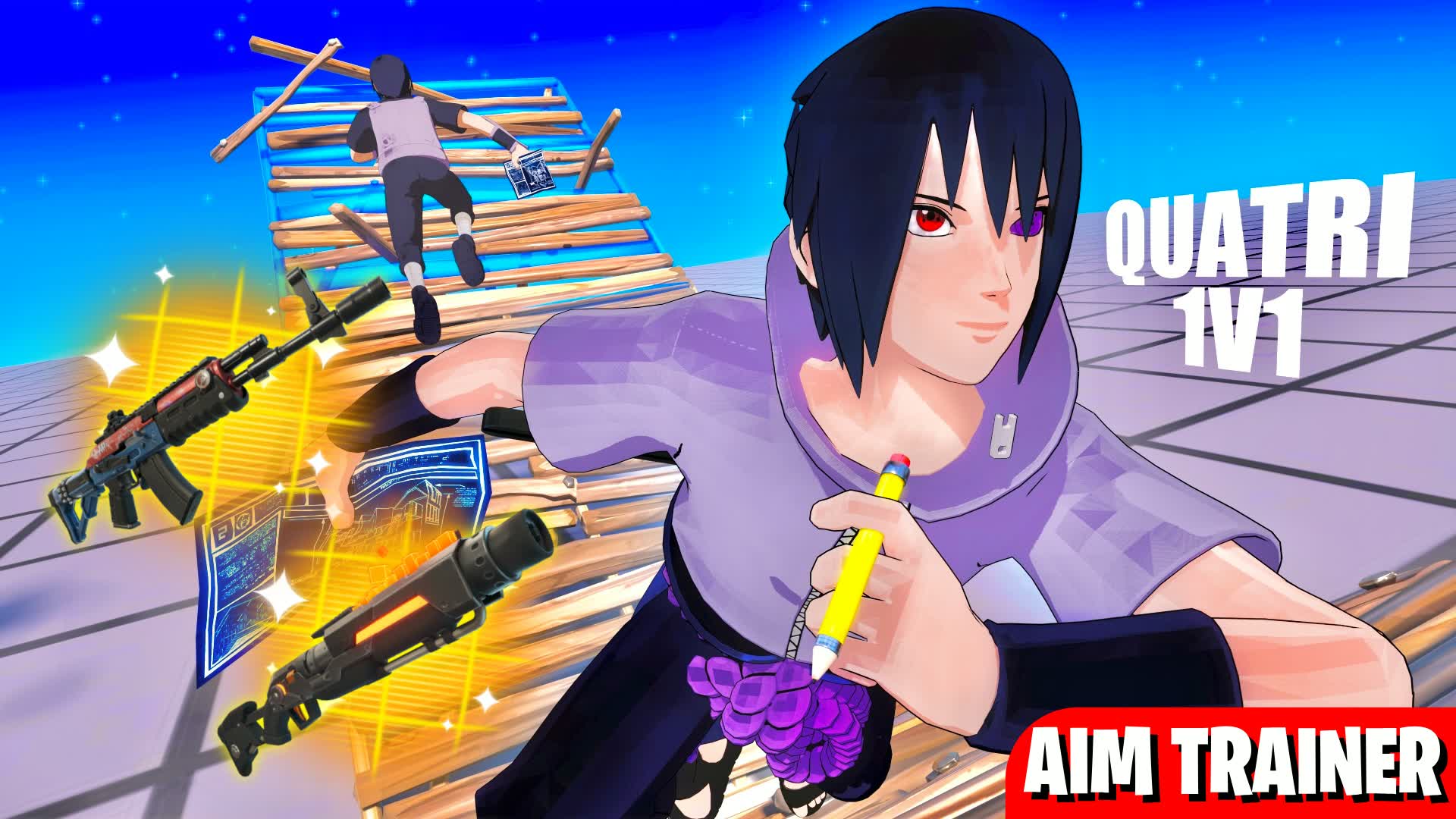 QUATRI 1V1 ビルドファイト