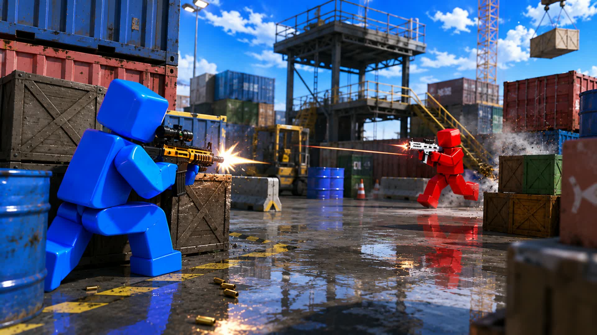 HERO RED VS BLUE 🔴 🔵(ALL GUNS)