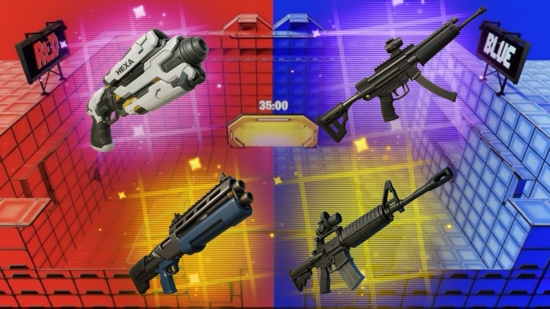 Red vs Blue strong extreme and interest