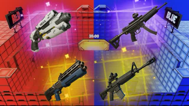 Red vs Blue strong extreme and interest