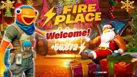 winterfest fireplace christmas expe