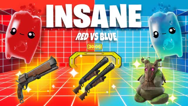 INSANE RED VS BLUE 🔴🔵