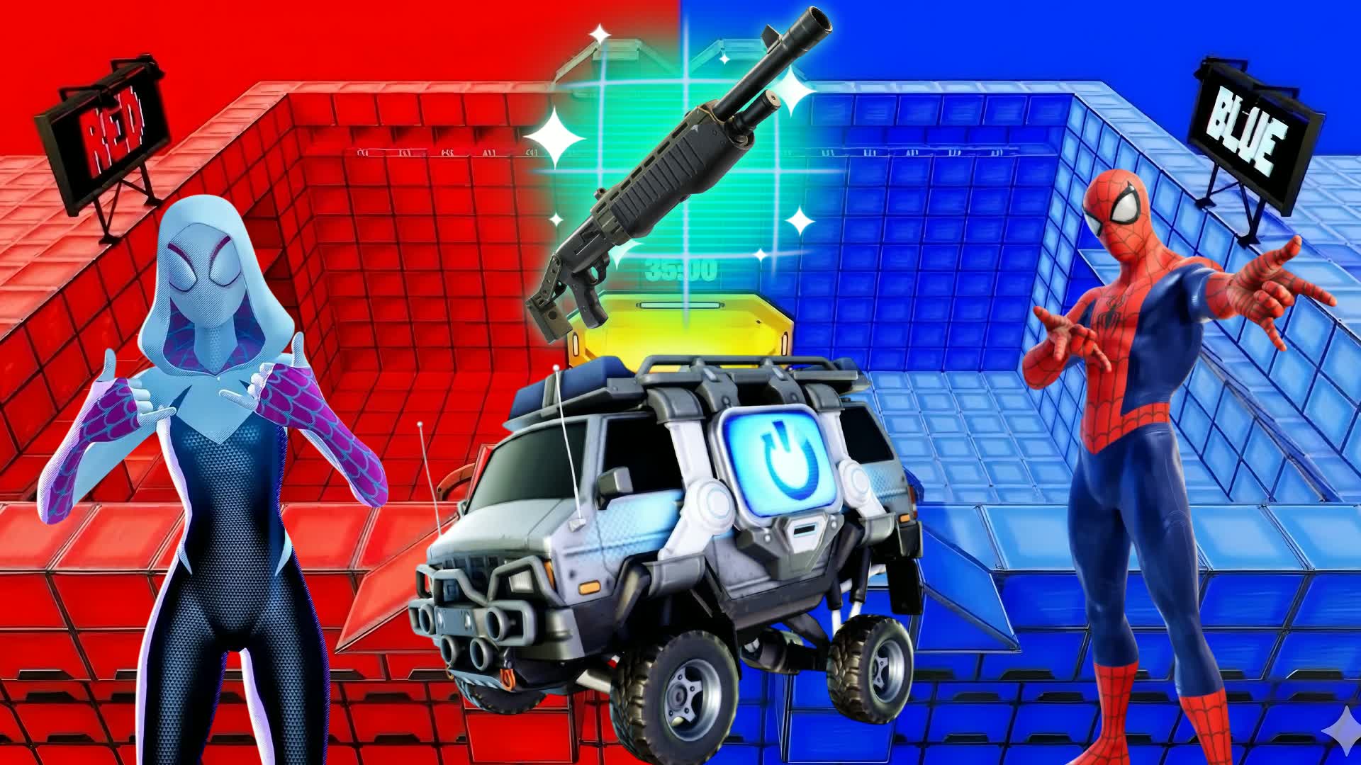 SPIDEY FINAL RED VS BLUE 67 🔴🔵