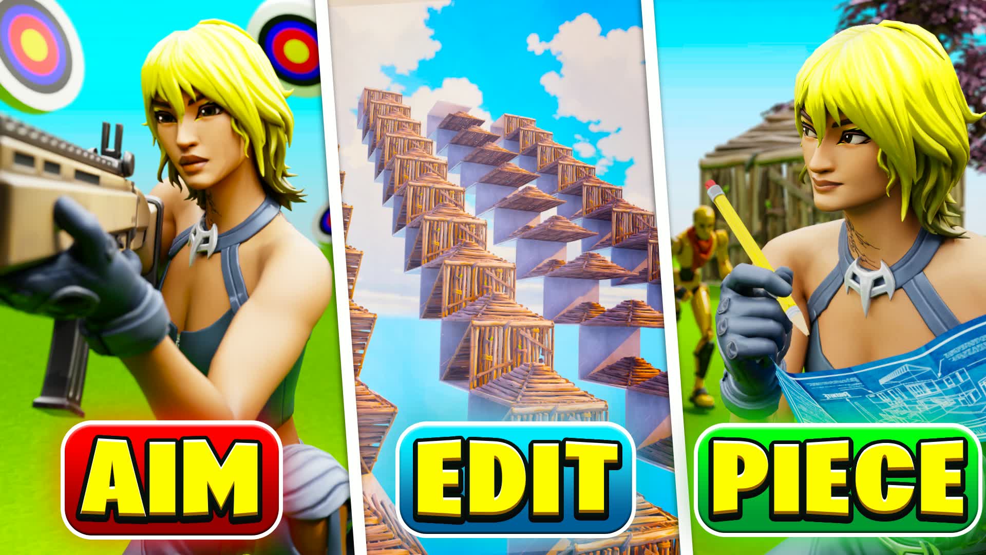 🎯 エイム、編集、建造物のトレーニング