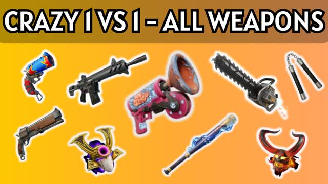 CRAZY 1 V 1 ALL WEAPONS / VEHICLES