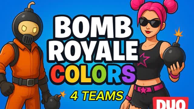 BOMB ROYALE COLORS (4 TEAMS)