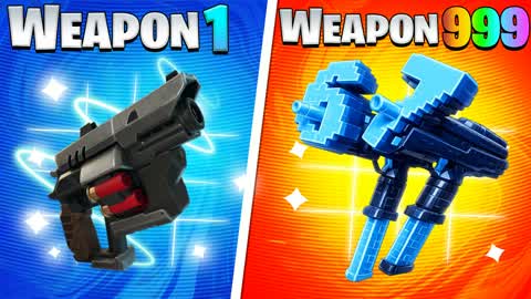 GUN GAME 🔫 SUPER WEAPONS ⭐ ONE SHOT