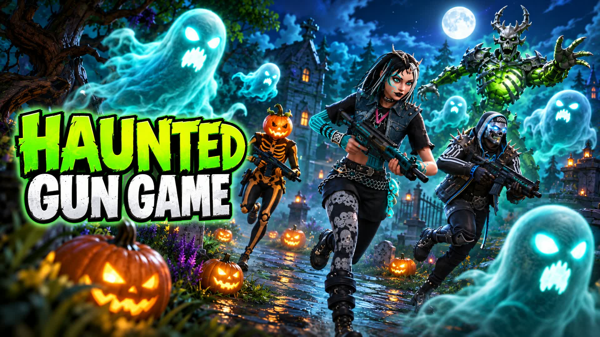 ホーンテッド・ガンゲーム 🎃👻🍬