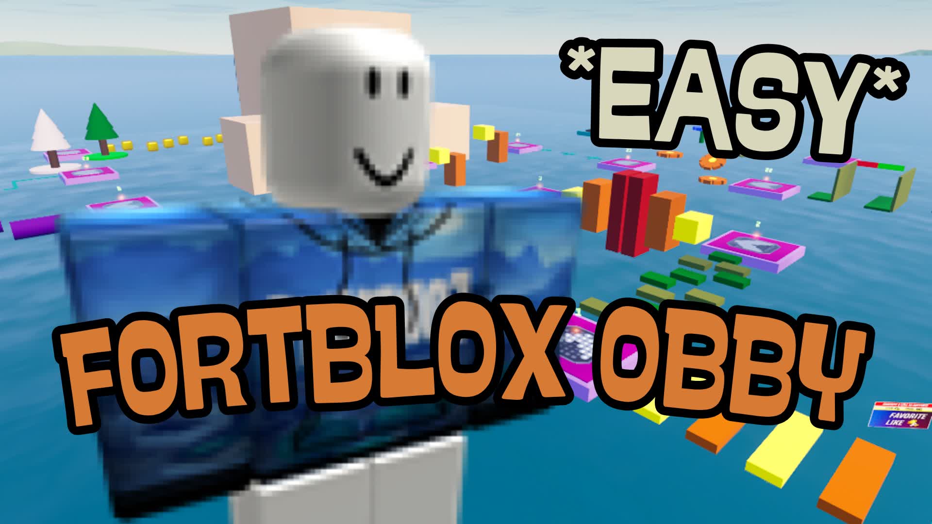 FORTBLOX NOOB OBBY PARKOUR