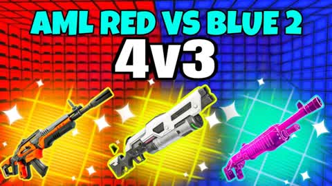 EASY RED VS BLUE 2 🌟 4V3