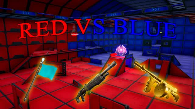 MEGA RED VS BLUE 🚩 CAPTURE THE FLAG