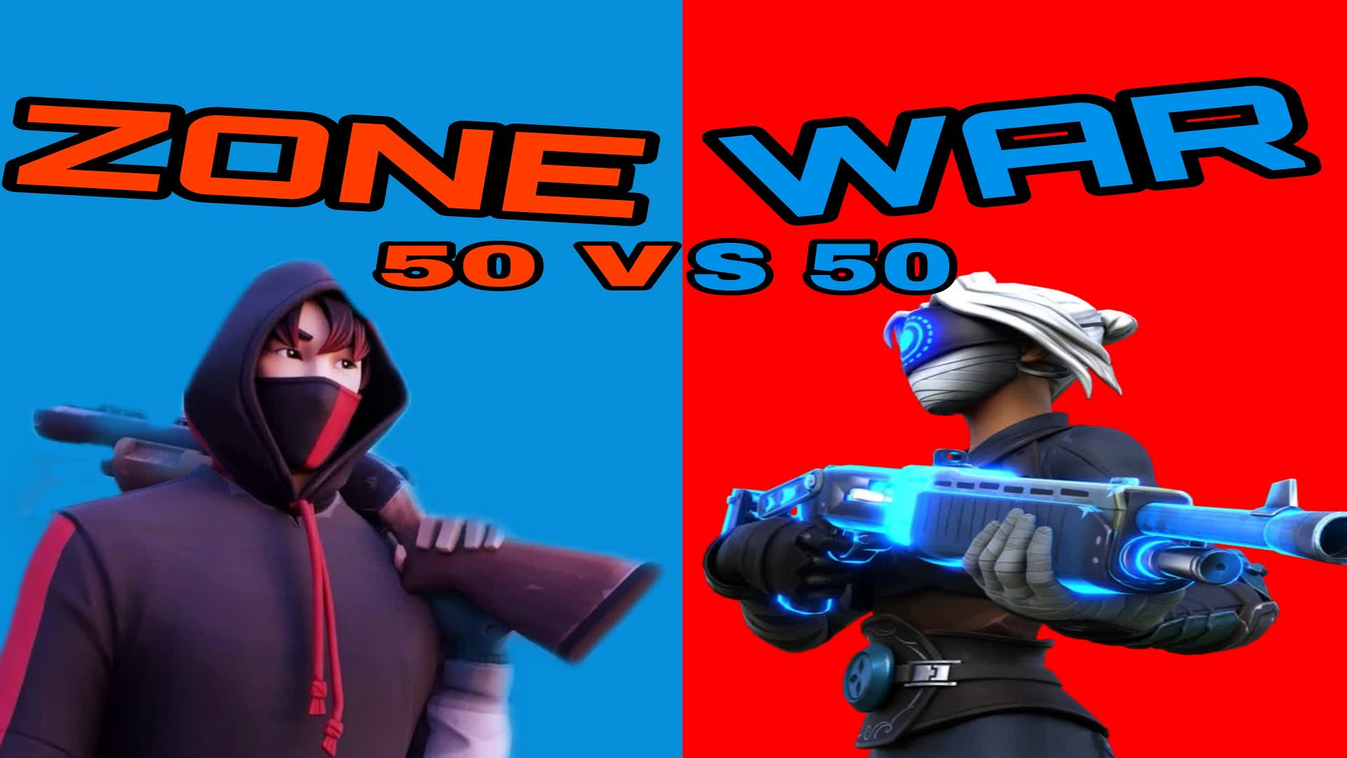 Zone War 50 VS 50