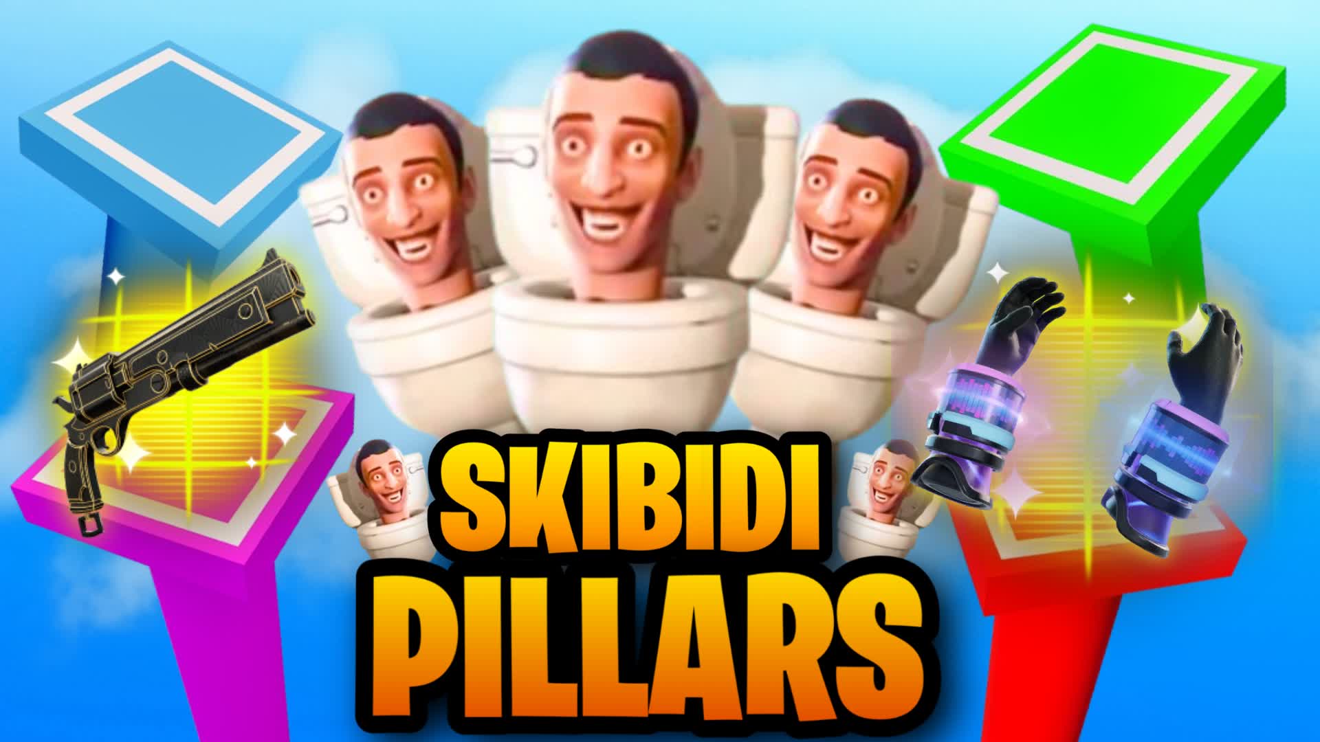 SKIBIDI TOILET OHIO PILLARS!🚽*MUSIC🎵*