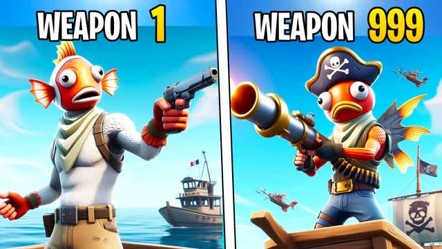 PIRATE🏴‍☠️GUN GAME🎯ONE SHOT🔫