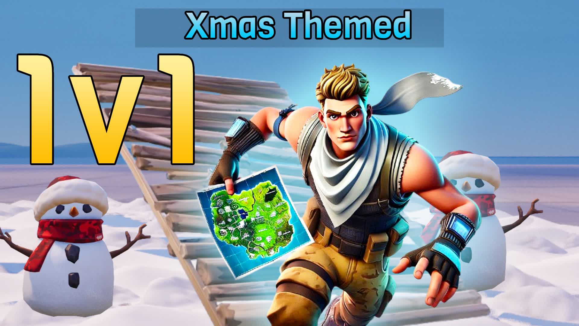 1v1 Christmas Themed
