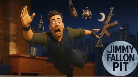 JIMMY FALLON PIT 📺 SHOW FIGHT