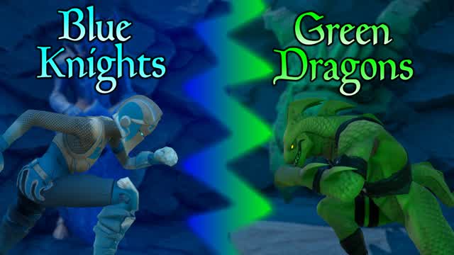 Team Deathmatch (Green Vs. Blue)