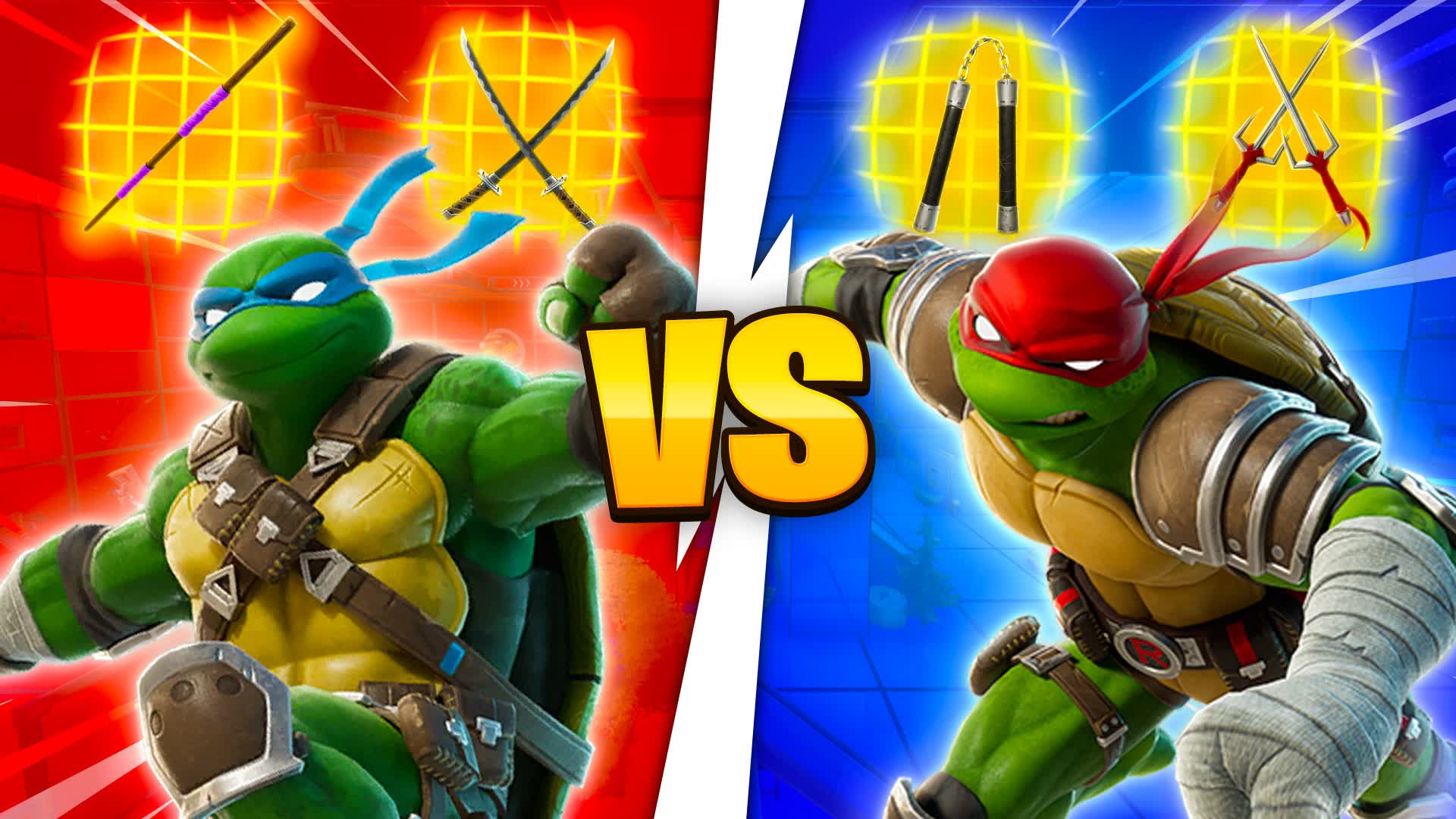 TMNT RED VS BLUE