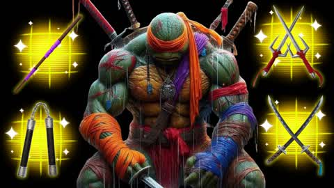 TMNT TODAS AS ARMAS E VEICULOS