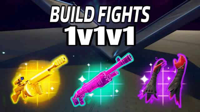 BUILD FIGHTS 💥 1V1V1 💥DRO