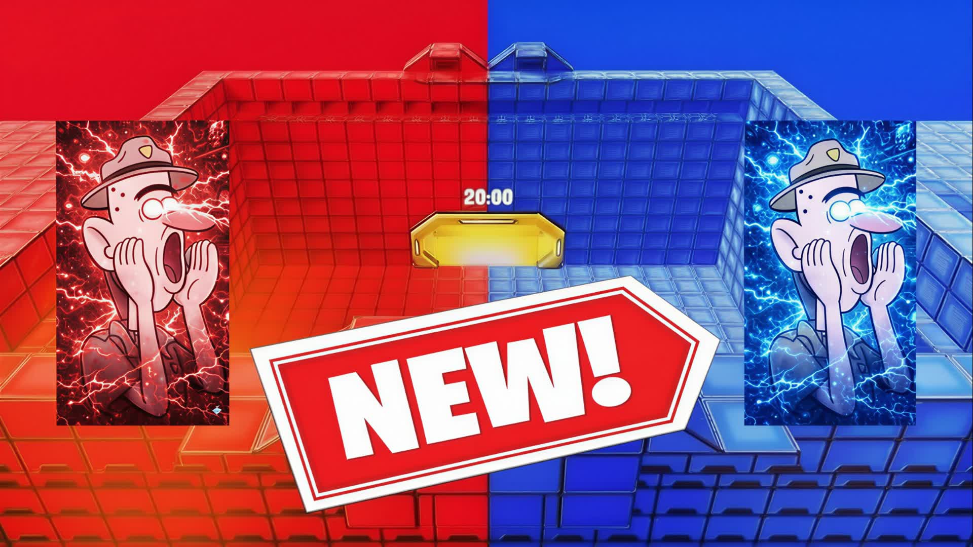 Red vs Blue [City Boy + All Weapons]