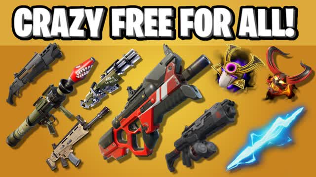 ALL WEAPONS - CRAZY FREE FOR ALL (TMNT)