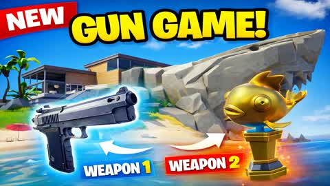 PRO GUN GAME -  SHARK ISLAND🔥🦈