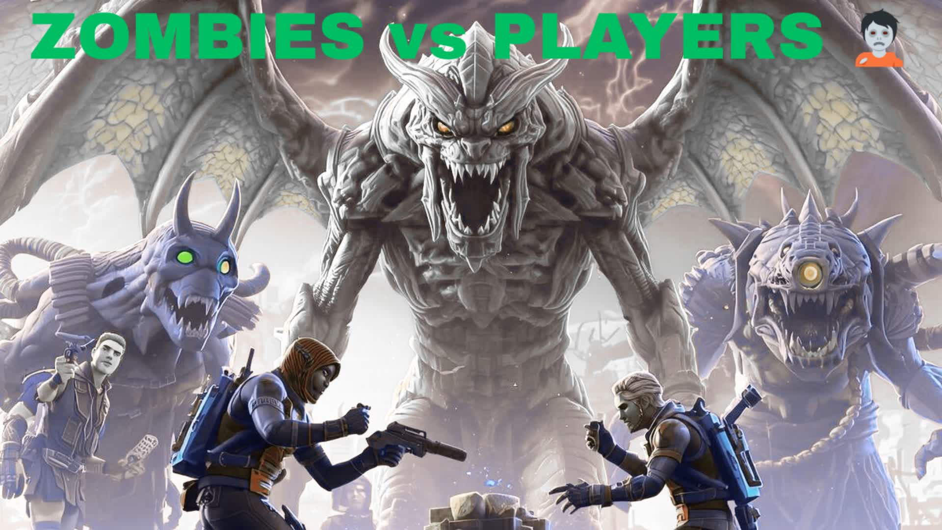 ゾンビ対プレイヤー ☠️ FFAカオス ☠️