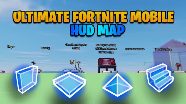 Capture 1 – Fortnite Mobile HUD Map