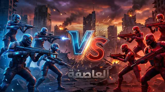 4 V 4 العاصفة