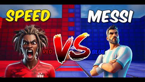 🔴| Red VS Blue | SPEED VS MESSI |🔵