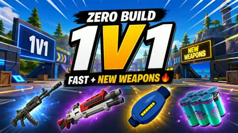 ZERO BUILD 1V1 🔥 FAST + NEW WEAPONS