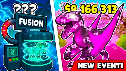 STEAL THE DINO [NEW EVENT 🌸]